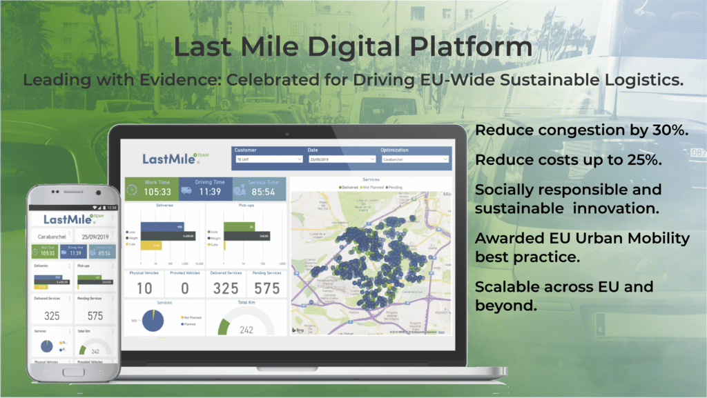 Urban Logistics AI-driven Last Mile Digital Platform.